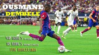 Ousmane Dembele All 50 Goals For Barcelona 2017-2023 HD
