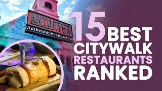 15 Best Restaurants at Universal City Walk Ranked