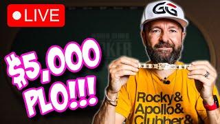 DEEP RUN in the $5000 Pot-Limit Omaha HIGH ROLLER - WSOP Online 2024