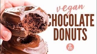 Yummy Vegan Chocolate Donuts — Ready in Minutes