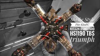 Kissd Shrike Style Dshot600 VS ZMX QAV-R Dshot300