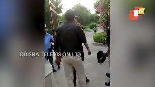 Noida woman seen misbehaving with guard in viral video