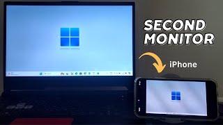Use iPhone as a Second Monitor for PC via USB