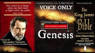 1.   Genesis { Scourby AUDIO BIBLE KJV } Thy Word is a lamp unto my feet  Psalm 119-105