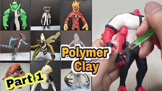 How to make BEN 10 original alien using Clay tutorial  ben10 clay