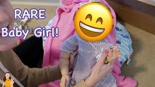 RARE Reborn Baby Girl Box Opening Super Cute New Baby  Kelli Maple