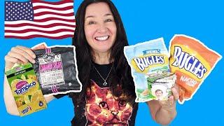 American Taste Test Bugles HIdden Valley Ranch and Tapacio Mac n Cheese