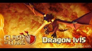 Full Dragon TH 10 WAR strategy 100%  3 STAR