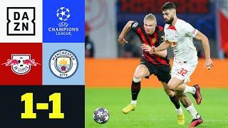 RB Leipzig - Manchester City 11  UEFA Champions League  DAZN Highlights