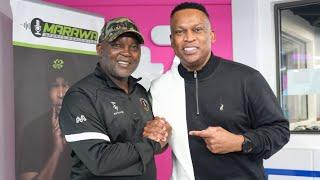 Pitso Mosimane & Robert Marawa squash the beef & make amends