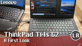 Lenovo ThinkPad T14s G2 AMD A First Look