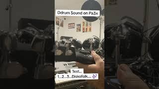 Ddrum3 Sounds on Korg Pa3x #music #sounddesign #diskofolk #grupdirenmusic #düğün #dj #eğlence #ddrum