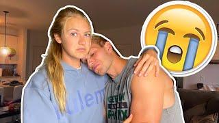 Crying In My Girlfriends Arms.. *CUTE REACTION*