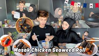 AYLU MASAK CHICKEN SEAWEED ROLL RESEPI MUDAH RAMAI PUJI SEDAP