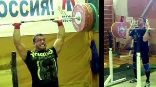 Dmitry Klokov VS. Berestov - 200 kg Push Press