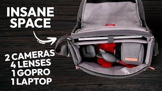 Review Manfrotto Advanced Messenger Camera Bag M III - Insanely Spacious