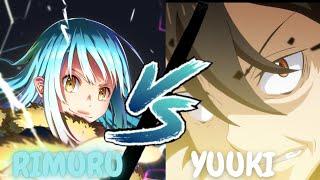 THE FACE OFF RIMURU VS YUUKI   TENSEI SHITARA SLIME DATTA KEN WN