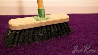 ASMR Carpet Brushing 3 Hours of Intense Brush Sounds Hard Bristled Sweeping Close Up to Microphone