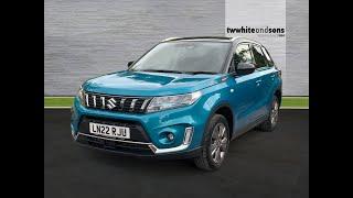 Suzuki Vitara 1.4 Boosterjet MHEV SZ-T 5-Door Petrol Hybrid Manual 13777 Miles Turquoise - LN22 RJU