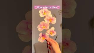 Room decor idea DIY orchid