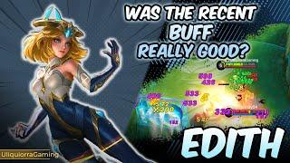 How to use Edith and Tips to Improve your game  Tips & Guide  Top Best Builds MLBB Gameplay 2023