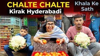 Chaltey Chaltey Kirak Hyderabadi Khala Ke Sath  Hyderabadi Comedy  Priyareddytiktok