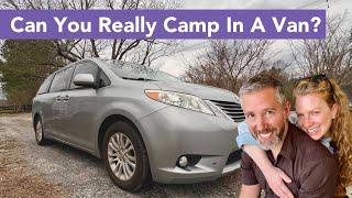 Budget Friendly No Build Minivan Camper Conversion  Part 2