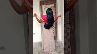 Long hair bun with ribbon  #shorts #youtubeshorts #viral #trending #hair #hairstyle #haircare