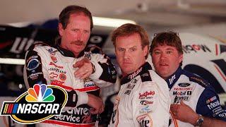 Dale Earnhardt Rusty Wallace tensions flare  NASCAR 75th Anniversary Moments  Motorsports on NBC