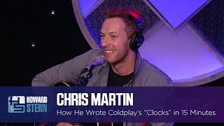 Chris Martin “Clocks” Live on the Stern Show 2011