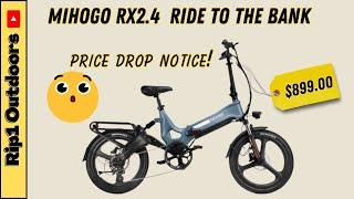 Mihogo RX2.4 New Sale Price - Lets Go To The Bank #Mihogo #foldingebike #ebike