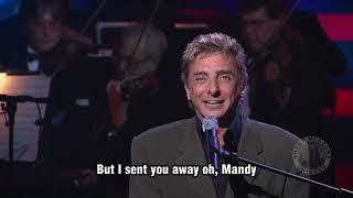 Barry Manilow - Mandy LIVE FULL HD with lyrics 2000