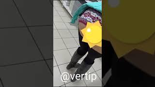 Vertipopka Vertip public flash in the mall