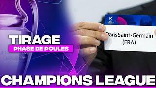  TIRAGE LIGUE DES CHAMPIONS LIVE  ALLEZ PARIS  LE NOUVEAU FORMAT  CHAMPIONS LEAGUE DRAW  UCL