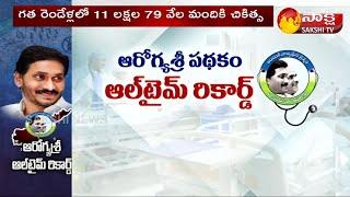 YSR Aarogyasri Scheme Has Set An All Time Record  AP Aarogyasri Scheme Latest Updates  Sakshi TV