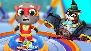 Talking Tom Hero Dash is here NEW GAME - Superhero Angela New Outfit Unlocked Kids Android Gameplay