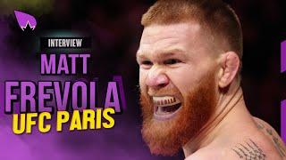 Interview Matt Frevola  Il veut sa revanche contre Benoit St-Denis