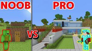 Minecraft NOOB vs PROMOST DANGEROUS TRAP HPUSE BUILD CHALLENGE