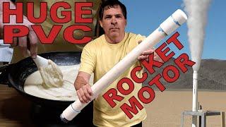 Building a HUGE pvc rocket motor - Dan Pollinos K500 motor