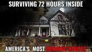 Surviving 72 Hours INSIDE Americas MOST DEMONIC HOUSES  SCARY Paranormal Investigation