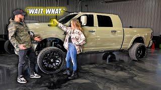 She WON a BRAND NEW $130000 Cummins then IMMEDIATELY gave it to her boyfriend