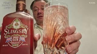 SLingsBY Rhubarb Gin Review by Philistine Fill the world renowned Gin Drinker