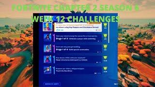 Fortnite Chapter 2 Season 6 Week 12 Challenges Guide