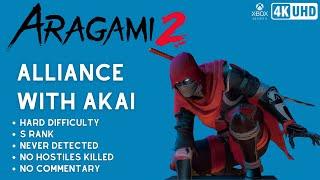 Aragami 2 - Alliance with Akai  HARD  S RANK  NO KILL  NEVER DETECTED  NO COMMENTARY