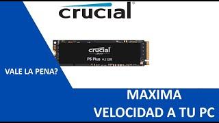 MEJORA LA VELOCIDAD DE TU PC CON UN M2 CRUCIAL