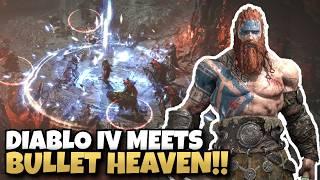 NEW Diablo 4 Meets Bullet Heaven Roguelite  Jotunnslayer Hordes of Hel
