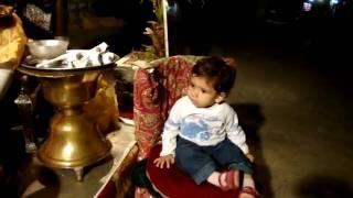 Baby Salaima 1st expirienc of watching panwala @ daman e koh islamabad