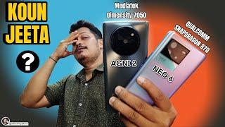 The Epic Speed Test of Lava Agni 2 vs iQOO Neo 6 HINDI