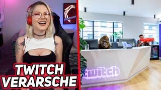 Luna REAGIERT auf EIN TAG IM TWITCH BÜRO  Luna Peruna