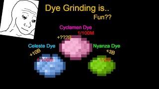 Dye Grinding Fun???  Hypixel Skyblock